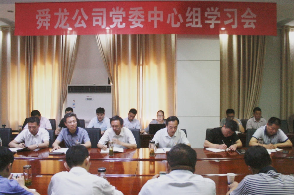 公司召開黨委中心組理論學(xué)習(xí)擴大會
