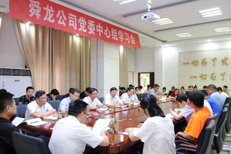 舜龍公司召開“講忠誠(chéng)、嚴(yán)紀(jì)律、立政德”專題警示教育動(dòng)員會(huì)